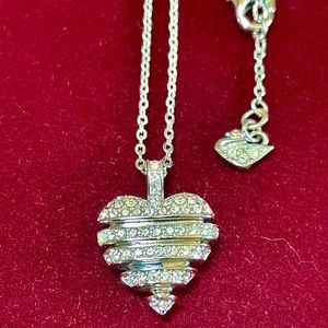 Swarovski limited edition  heart necklace. OBO